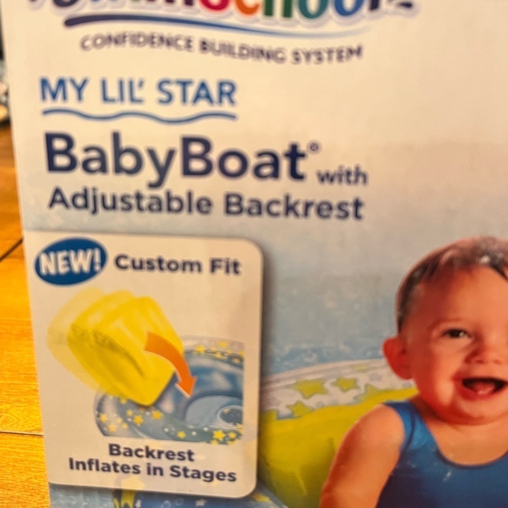 SwimSchool Baby Boat with adjustable seat rest- Level 1 6-24 months - Picture 4 of 5